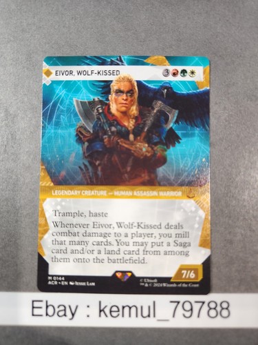 MTG Eivor, Wolf-Kissed (Showcase) ACR 144 Assassin's Creed Regular Mythic