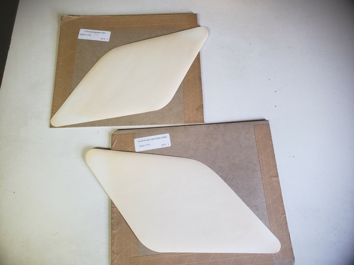 NOS OEM Kawasaki Decal Set 56062-3738 + 56062-3739 Jet Ski Hood