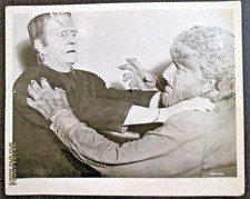 BELA LUGOSI & LON CHANEY JR. (FRANKENSTEIN MEETS THE WOLF MAN) ORIG,1943 PHOTO