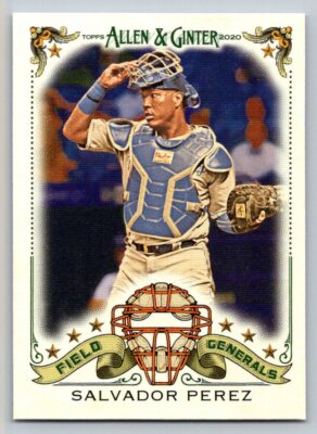 Salvador Perez #FG-11 2020  Topps Allen & Ginter Field Generals Royals