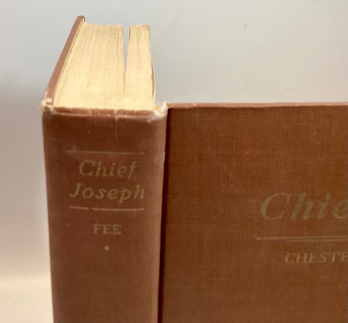 Fee CHIEF JOSEPH The Biography of a Great Indian Signed 1st Edition 1936 - Picture 2 of 15