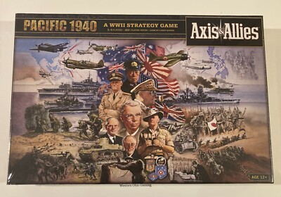 Axis & Allies Pacific 1940 Board Game NEW A&A 2009 1st Edition