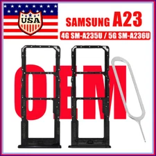OEM SIM SD Card Tray Holder Slot For Samsung Galaxy A23 4G SM-A235F/ 5G SM-A236U