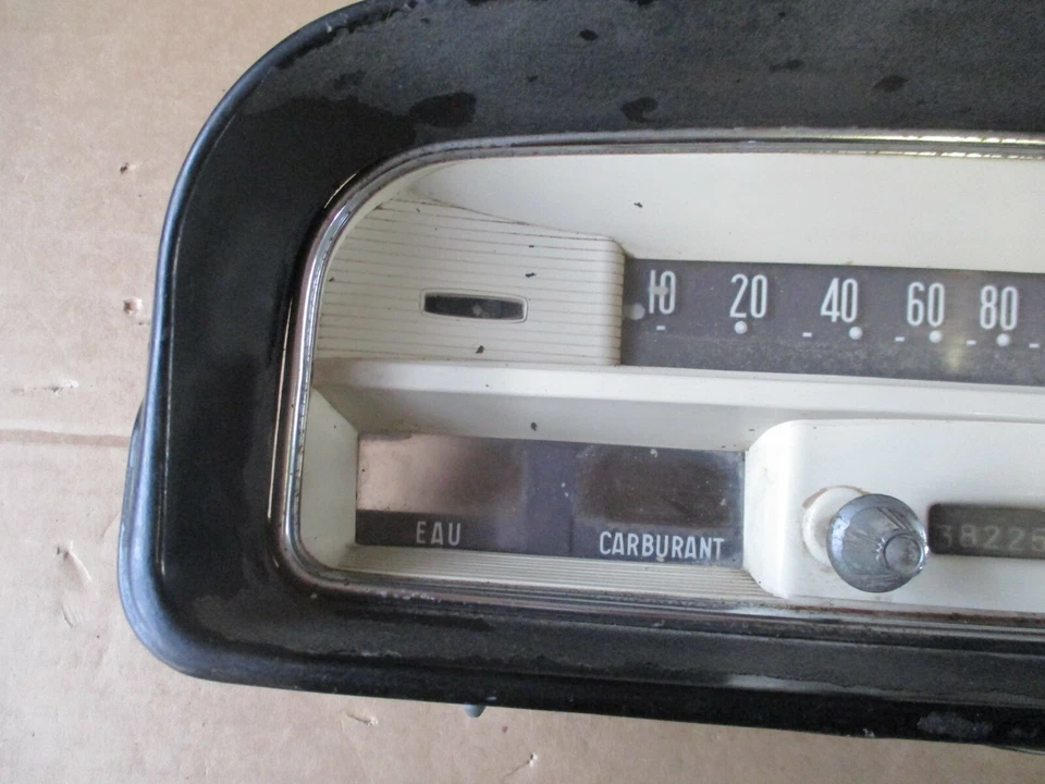 Peugeot 404 Tachometer Tacho 170 Speedometer Kombiinstrument UHR Amperemeter - Bild 2 von 4