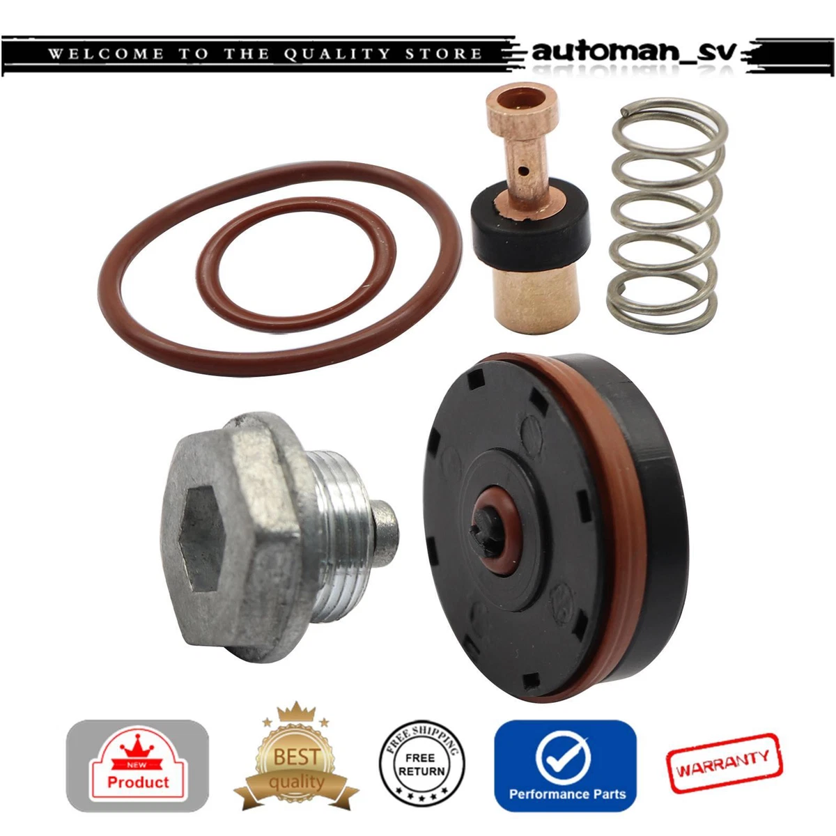 Air Compressor Regulator repair kit fits D55155 N008792 D55371