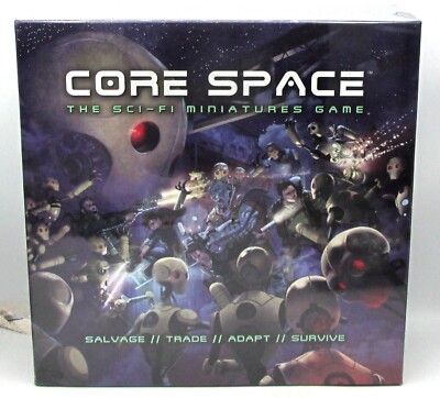 Core Space BSGCSC001 The Sci-Fi Miniatures Game (Starter Set) Traders Explorers