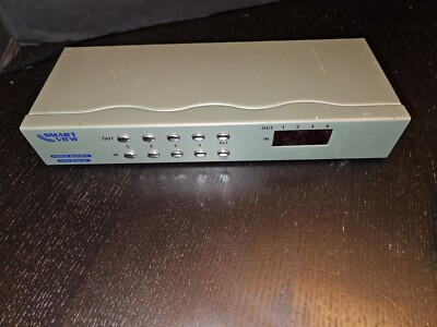 #ad Smart View Video Matrix VAX 8404F 4 IN 4 OUT VGA UNTESTED No Power Cord $49.95