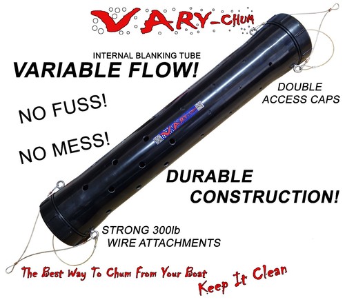 Fishing Chum Bait Tube Holder, Variable Flow, Frozen Fish Attractant Boat  Kayak - Picture 1 of 12
