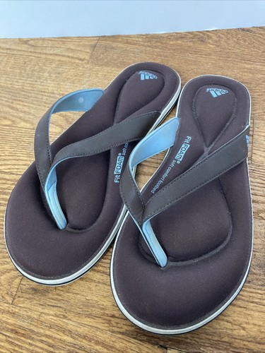 adidas fit foam sandals womens 