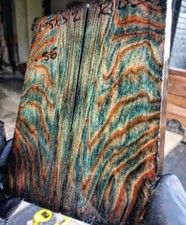 Stabilized redwood exotic wood scales. knife blank for Crafts 1911