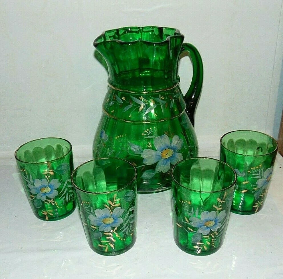 Grandmother's Vintage Lemonade Set's Value Is In Its Beauty