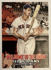 2022 Topps Welcome to the Show Card #WTTS-32 Ted Williams Boston Red Sox