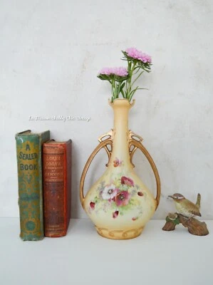 Antique Porcelain Urn Vase, Alexandra Porcelain Works Turin Austria Circa 1890  - Image 1 of 4