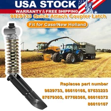Quick Attach Coupler Latch Kit for Case New Holland Skid Steer Loader 9829733