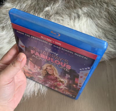 Disney Sharpay's Fabulous Adventure Blu Ray + DVD Ashley Tisdale