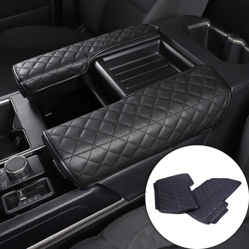 Black Center Console Armrest Cushion Mat Pad Cover For Toyota Tundra