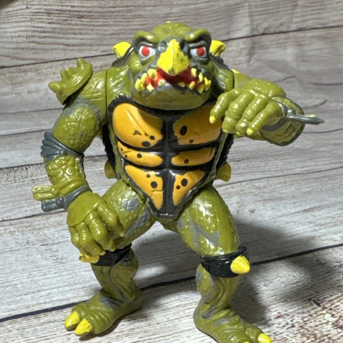 Vintage 1991 Teenage Mutant Ninja Turtles TMNT Tokka Action Figure Playmates