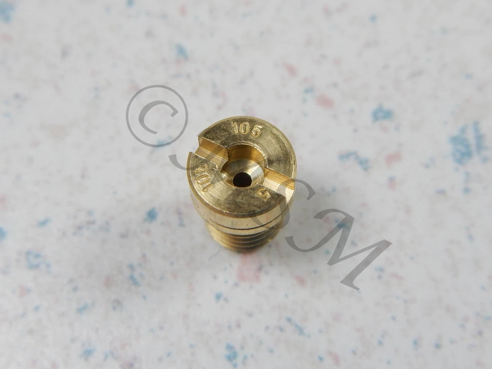 KAWASAKI NEW K&L KEIHIN CARB CARBURETOR 99101-393 MAIN JET #105 18-4518 - Image 3 of 4