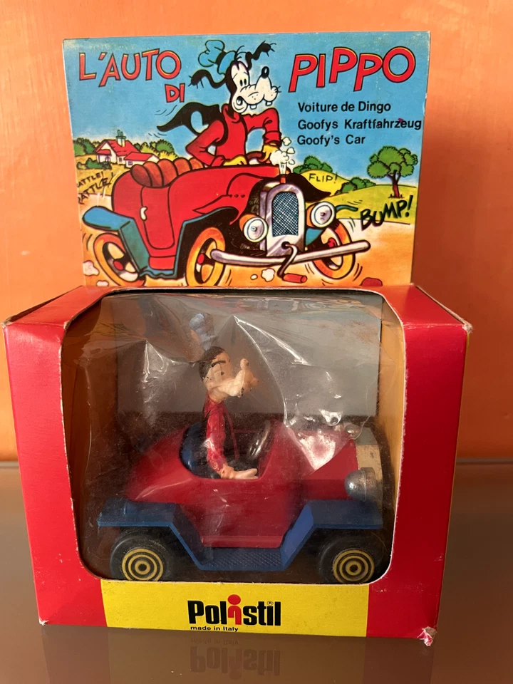 Polistil Disney auto Topolino (W600),Pippo (W5) e Nonna Papera (W3) CON BOX - Immagine 2 di 4