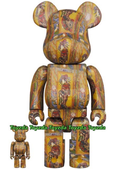 bearbrick van gogh courtesan