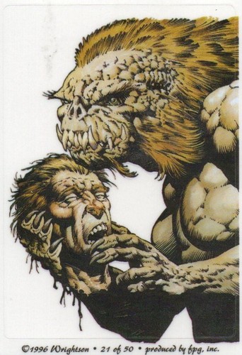 Individual Stickers Of Mike Ploog / Bernie Wrightson & Ken Kelly inc Auto No 16 - Picture 63 of 126