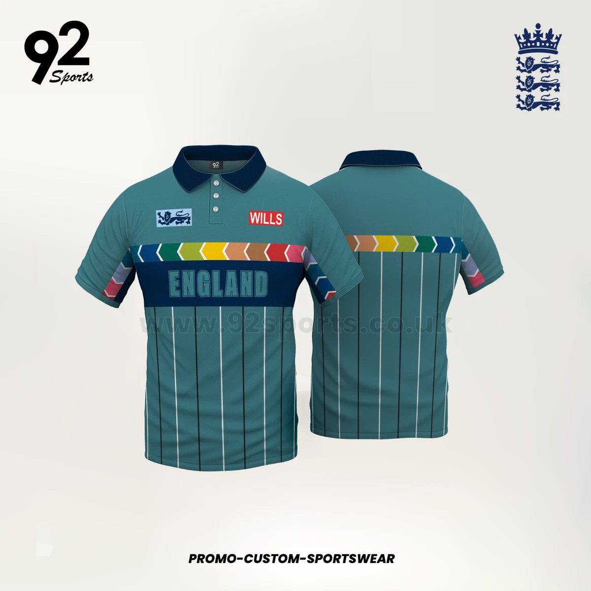 England store cricket polo