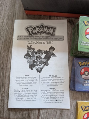 Pokemon 2005 Master Trainer Board Game Complete! Read Description. Milton Brad.. - Picture 7 of 12