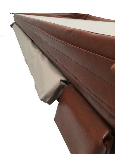 Hot Tub Cover Compatible with Aegean Master Spa AMS1000 84x78" Fully Insulated - Picture 4 of 11