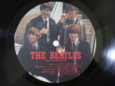 LP/GF Beatles Talk Downunder (And All Over) UPS679V OVERSEAS Japan Vinyl プロモ /00660 The Beatles Talk Downunder (And All Over) Overseas UPS-679-V