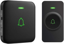 Wireless Doorbell 1000ft Long Range IP55 Waterproof 52 Melodies