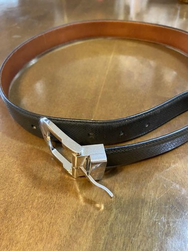 Authentic Louis Vuitton taiga Santur Classic Men Belt from Japan Fashion Luxury - Picture 3 of 24