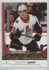 2017-18 Upper Deck Young Guns Exclusives 91/100 Christian Jaros #462 08aw
