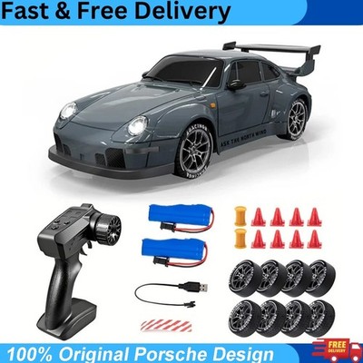 Mini RC Drift Car 4WD High Speed Remote Control Racing Toy Porsche Model Gift