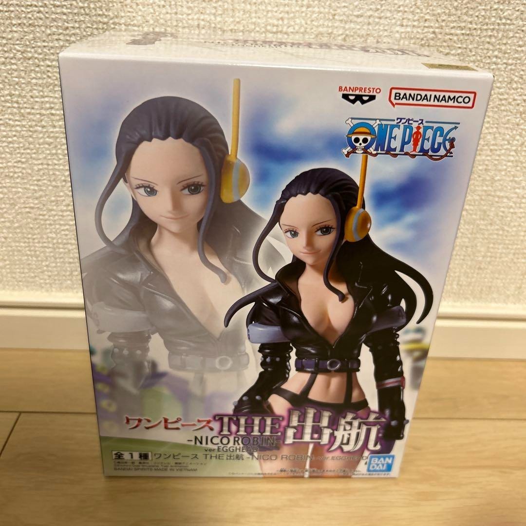 One Piece The Departure Nico Robin ver. Figura Cabeza de Huevo Banpresto Nuevo Japón