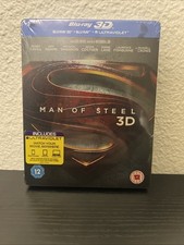 Man of Steel Blu-Ray Steelbook Sealed Best