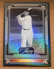 2025 Panini Three and Two #6 Johnny Mize Black Parallel 6/8 Made NY Giants