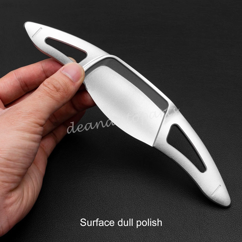 Silver Steering Wheel Shift Paddle Extension For Suzuki Vitara Swift SX4 Ciaz - Image 4 of 4