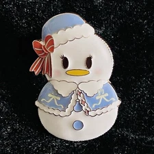 SDR Daisy Winter Snowman Christmas Holiday Mystery SDL Shanghai Disney Pin SHDR
