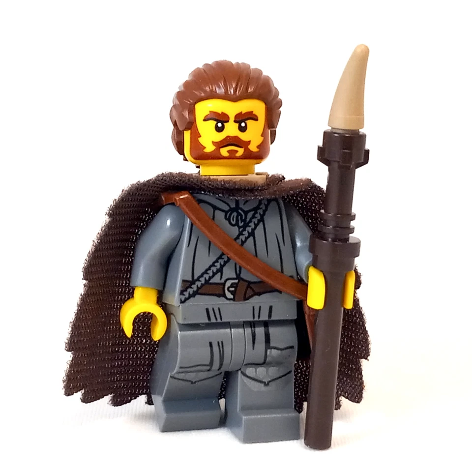 LEGO Castillo Pícaro Ranger Caballero Minifigura Campesino Cazador Cruzado Guerrero D&D Foto 3 de 4