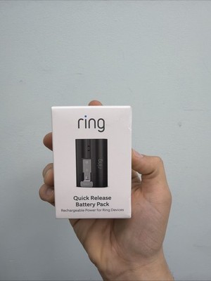 Ring Quick-Release RECHARGEABLE Back Up Battery Pack for compatible Ring Devices
