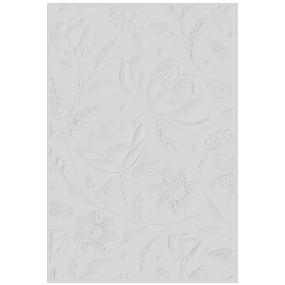 Sizzix 3D Textured Impressions Embossing Folder Happy Garden #1 by Catherine Poo - Image 2 of 4
