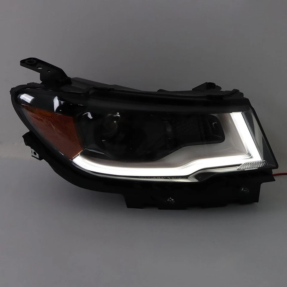 Labwork LH+RH Projector Headlight Fit For 2017-21 Jeep Compass HID/Xenon LED DRL - Image 4 of 4