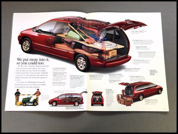 1996 Dodge Caravan and Grand Caravan Van Original 24-page Car