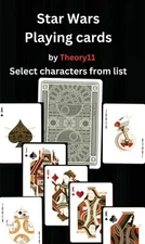 Star Wars playing cards by Theory11 – Select from list – ZV 39