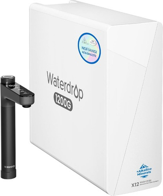 #ad #ad Waterdrop X12 Alkaline Mineral pH Reverse Osmosis System 1200 GPD Fast Flow RO $759.00