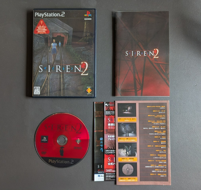 Siren 2. PlayStation 2 PS2. Complete in Box. From Japan. Tested