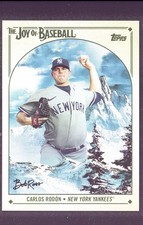 2023 Topps x Bob Ross: The Joy of Baseball #82 Carlos Rodón