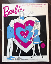 VINTAGE BARBIE MAGAZINE JANUARY FEBRUARY 1968 VALENTINES