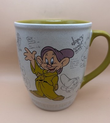 Disney Sketch Animators Dopey Large Disney Classic Mug