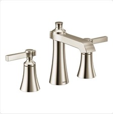 Moen Flara TS6984-NL Widespread Bathroom Faucet Polished Nickel (SCRATCHES)